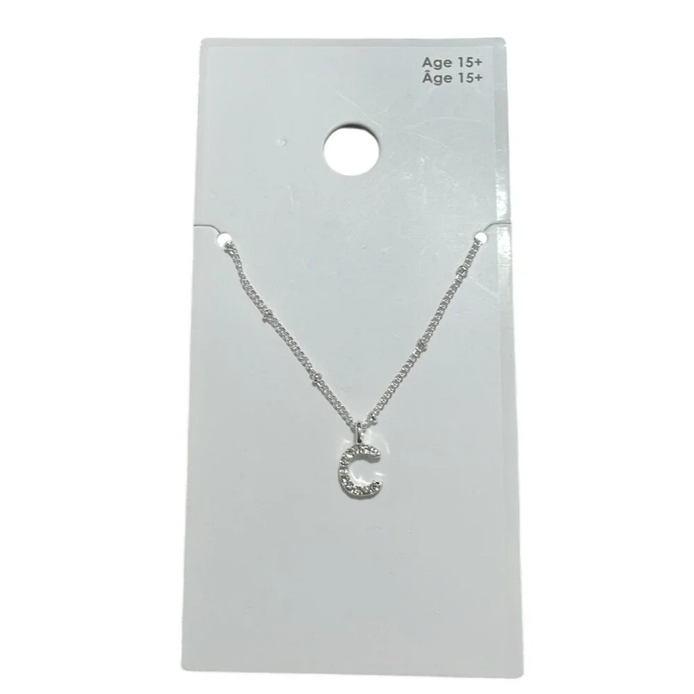 Kids BFF Necklace Bundle Heart Locket Bunny Rabbit Initial C‎ Wing 4-Pack New